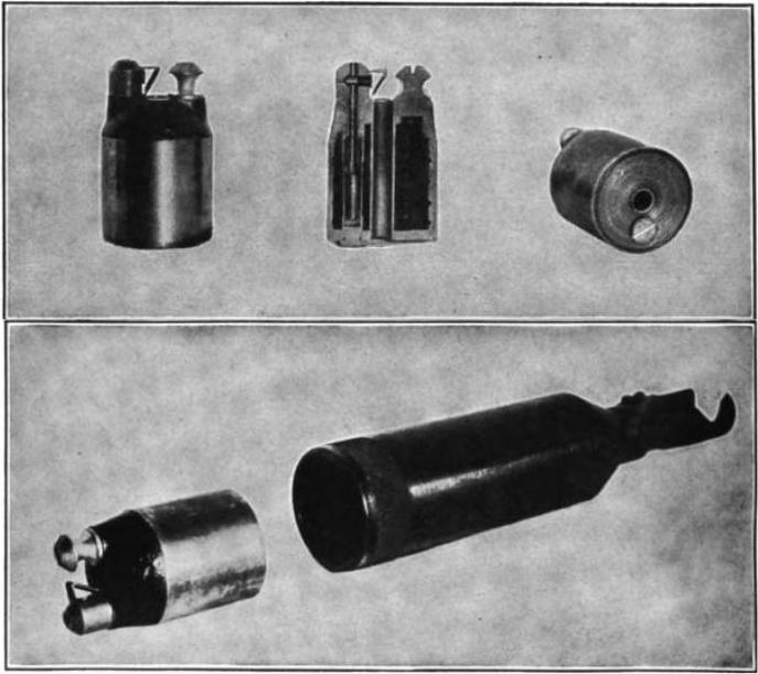 Granada de fusil de la Comisión de Industrias de Guerra Catalana